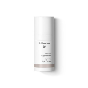 Dr. Hauschka Regeneration Augencreme: verfeinernde Pflege reduziert Fältchen und Linien der reifen Haut Dr. Hauschka Regeneration Augencreme